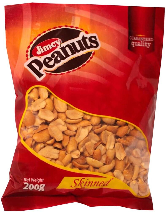 Jimcy Skinned Peanuts 200g