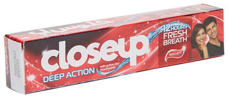 Deep Action Toothpaste Red 50 ml