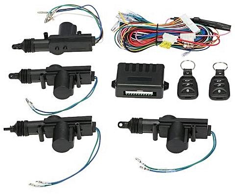 Universal Car Door Lock Keyless Entry System Remote Central Control Locking Kit With Trunk Release Button