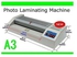 Heavy Duty Laminating Machine A4-A3 Laminator Machine