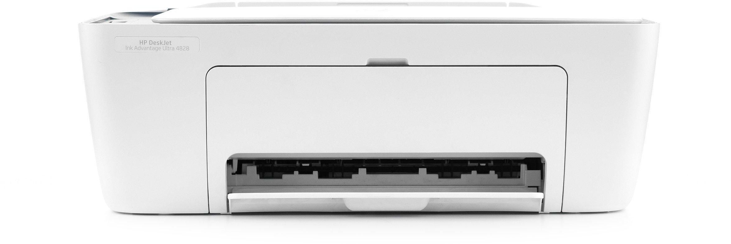 HP DeskJet Ultra 4828 AIO Printer, Print, Copy, Scan, Wireless, White