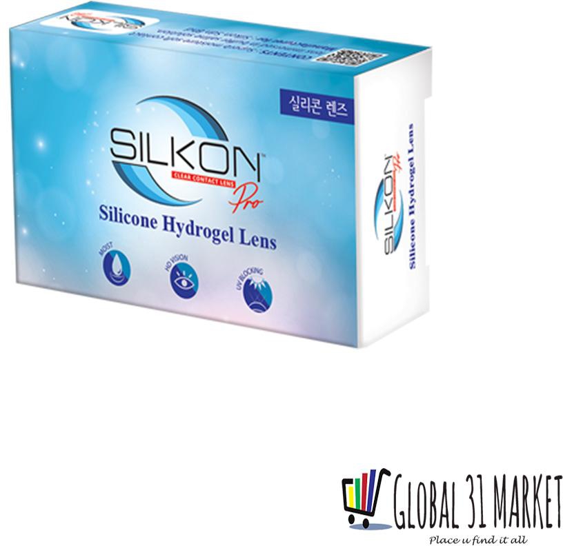 Silkon Pro Series Clear Monthly Contact Lens SiHy, Silicon Hydrogel