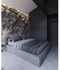 Bed, 160 cm, Grey - HB45