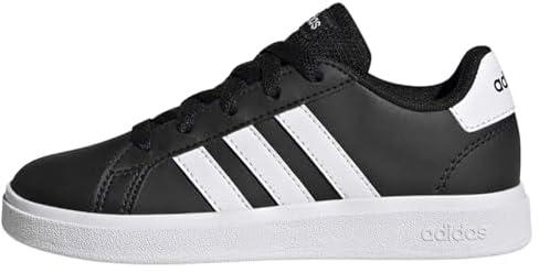 adidas Unisex Grand Court Lifestyle Tennis Lace-Up Shoes TENNIS SHOES for Unisex Kids Sneakers