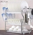 3 Layer Stainless Steel Dish Drainer Drying Rack