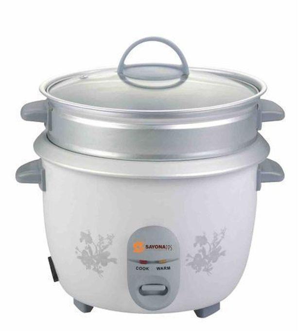 Sayona Multipurpose Electric Rice/food Cooker Food Steamer/Warmer