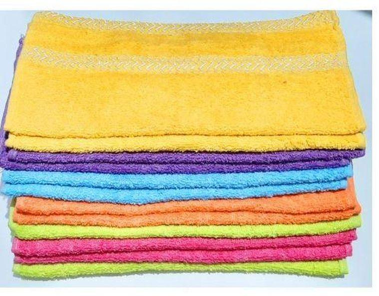 Fashion Soft Coloured Kitchen Towels Face Towel 100% Cotton