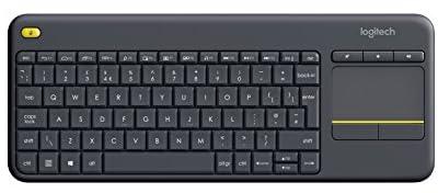Logitech K400 Plus Wireless Touch English Keyboard - Dark Grey