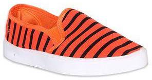 Stripe Female Zebra Sneakers - Orange
