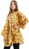 Kady Eyelash Long Sleeves Kimono - Mustard