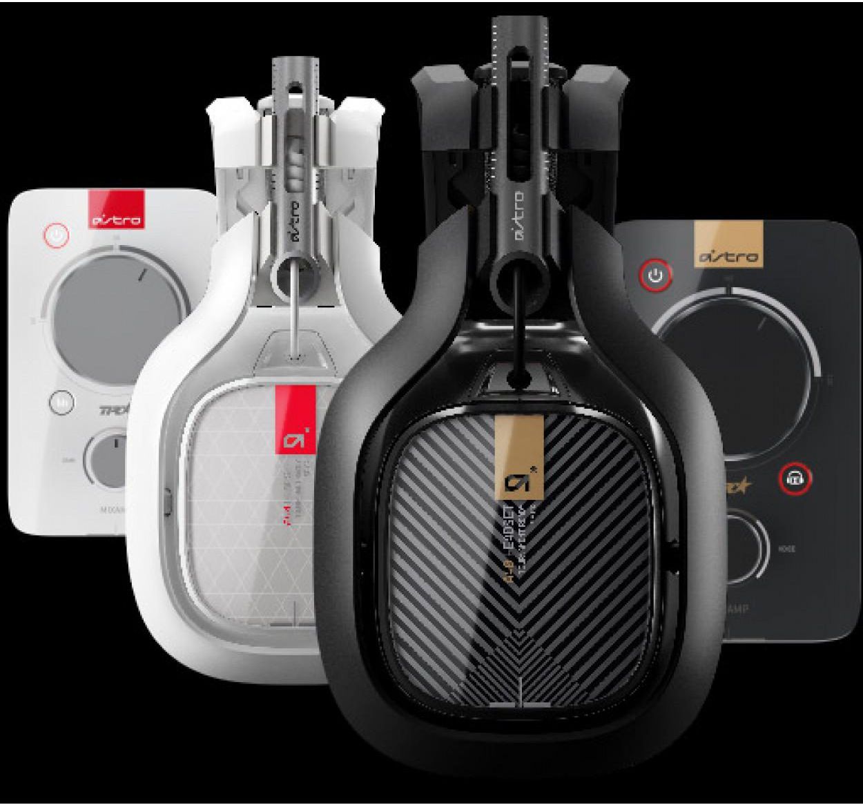 ASTRO Gaming A40 TR Headset + MixAmp Pro TR - Black | PS4 / PS3 / PC