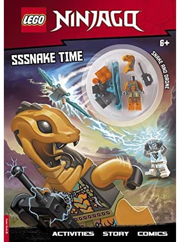 LEGO® NINJAGO®: Sssnake Time Activity Book (with Snake Warrior Minifigure)