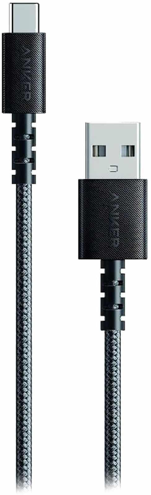 Anker PowerLine Select+ USB-A To USB-C 2.0 Cable 6ft Black