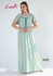 Zecotex Summer Printed Night Gown 3000