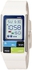 Casio Poptone Ladies Digital Dial White Resin Band Watch [LDF-50-7]