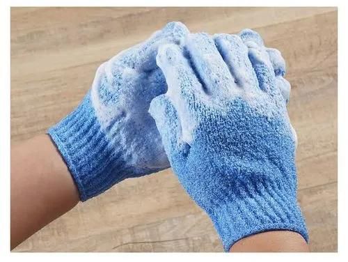 6Pcs Shower Gloves Exfoliating Wash Skin Scrubber