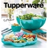 Tupperware Chip N Dip Bowl 5.6 L In The Form Of A Flower+ 2 Bowls