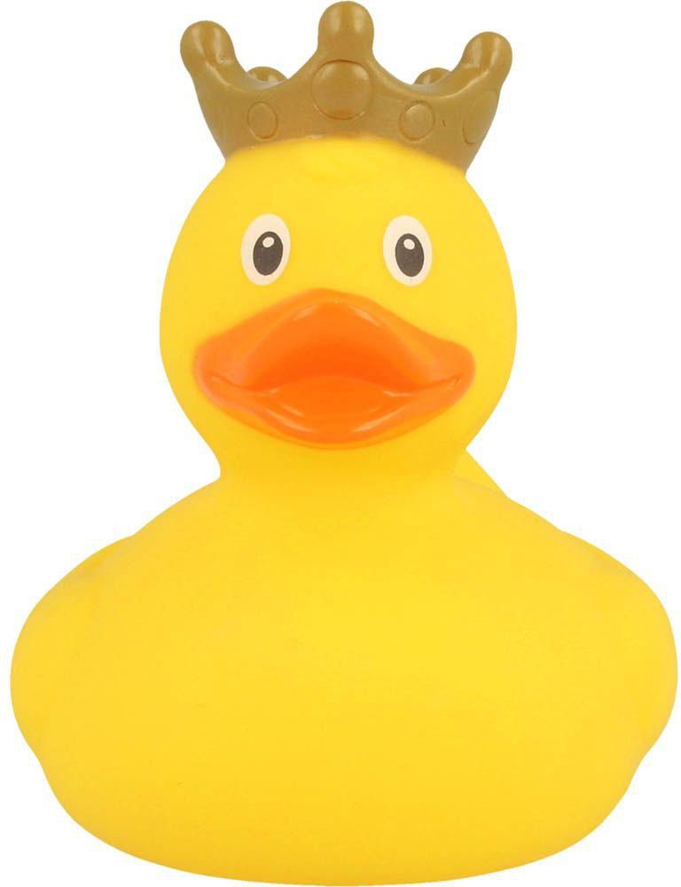 Lilalu - Mini Yellow Rubber Duck with Crown- Babystore.ae