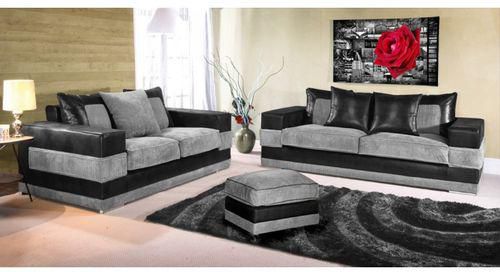 Fabric Sofa Black And Ash Colour Order, What Is The Best Sofa Leather Or Fabric
