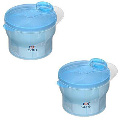 TOT Care وعاء حفظ الطعام - مجموعة من 2 - أزرق