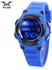 VILAM Digital Sports Watch LED Light Date Day Chronograph Display Wristwatch-BLUE