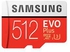 Samsung EVO Plus MicroSD Class 10 4K Memory Card with Adapter [512GB]