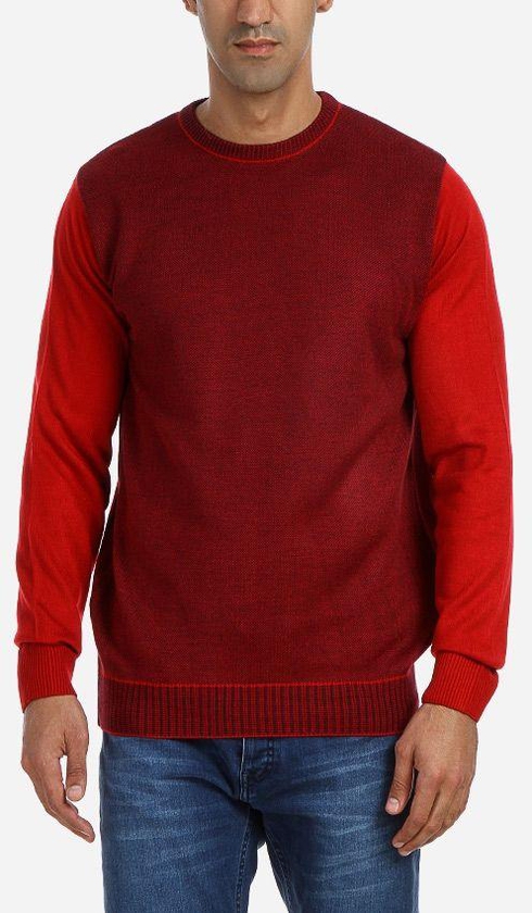Bellini by Tie House Solid Pullover - Red