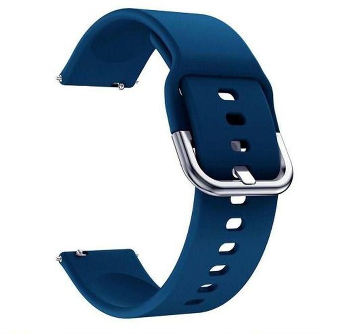 Sports Strap Silicone 22mm With A Quick Release Buckle For Xiaomi Watch Color Sport Color 2 S1 Active/ Huami Amazfit GTR 47mm GTR 3 Pro - Blue