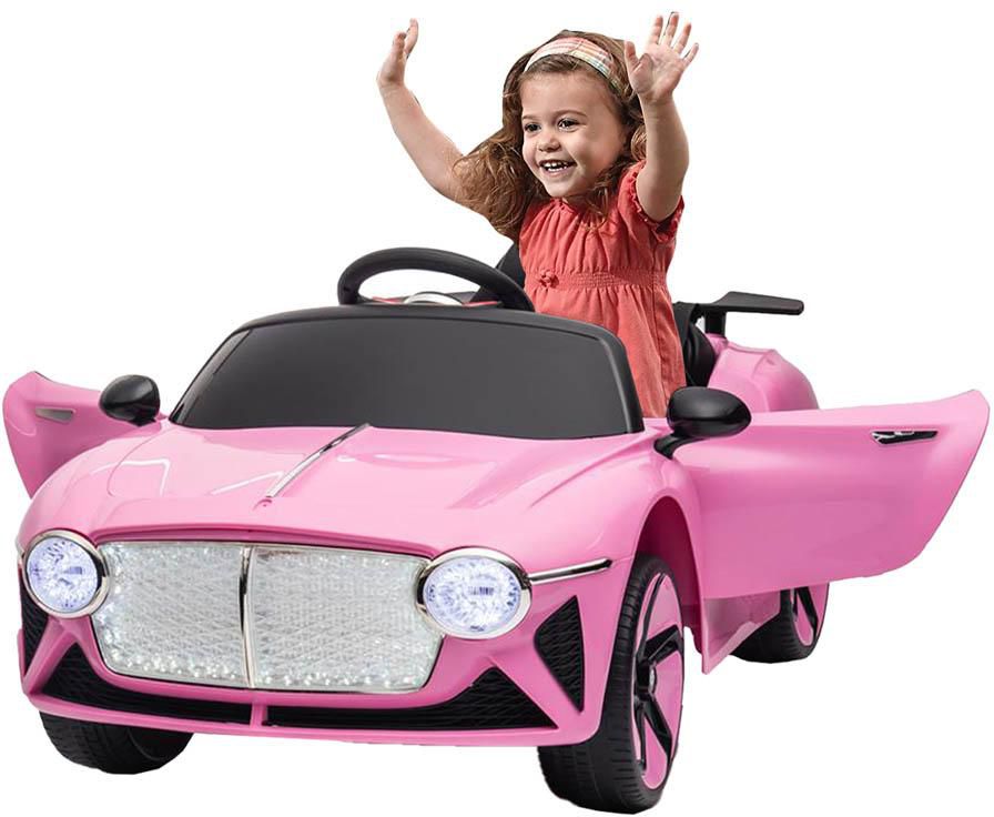 Megastar - Ride On 12 V Cyber Kids Battery Powered Car - Pink- Babystore.ae
