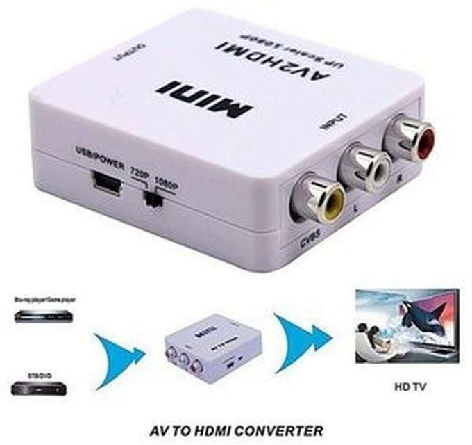 HDMI To AV Video Audio Adapter Converter