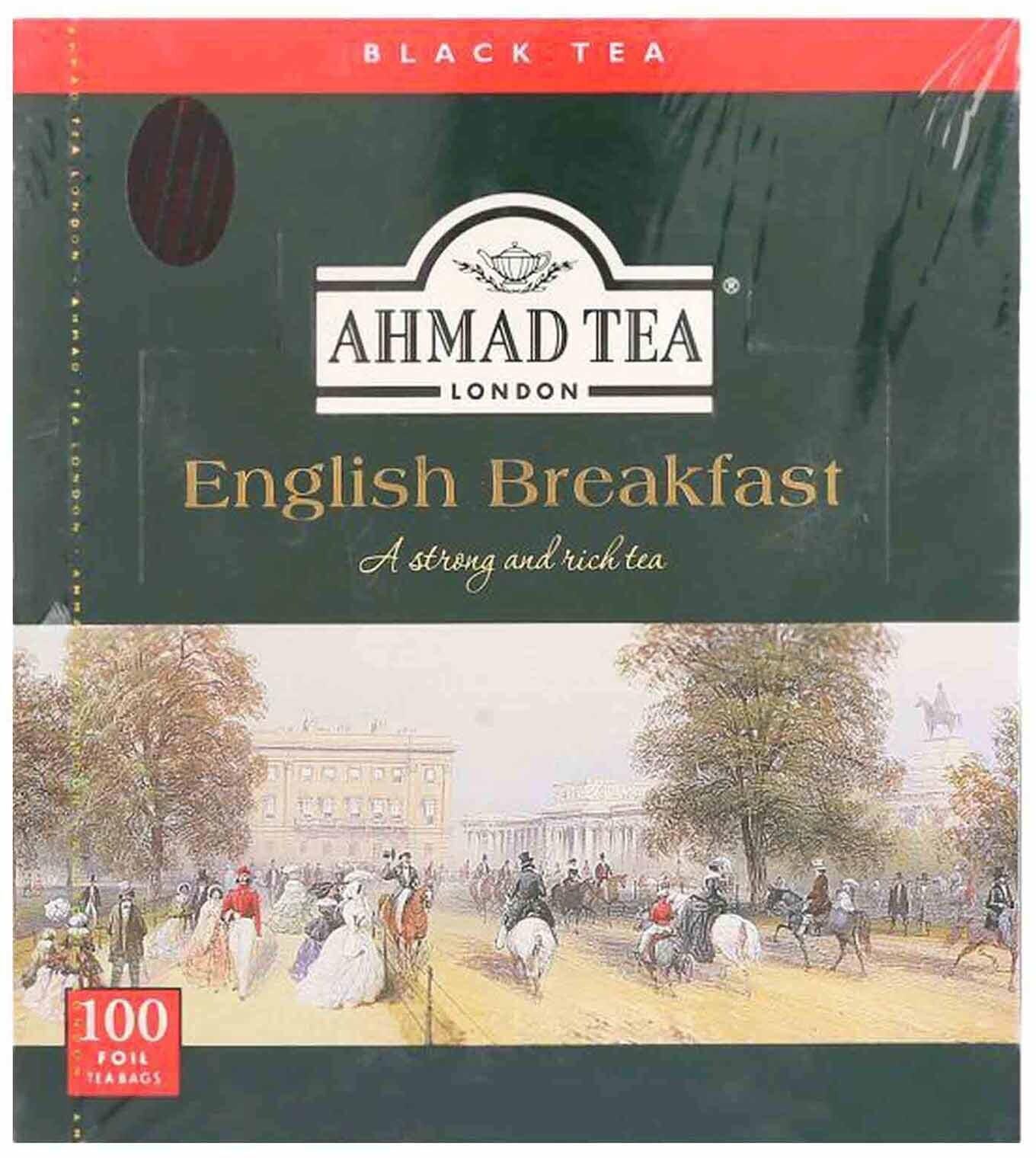 Ahmad Tea English Breakfast Black Tea - 100 Tea Bags