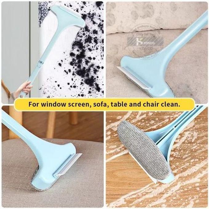 2 In 1 Glass Window Cleaner Brush Clean Scraper/Car Wiper