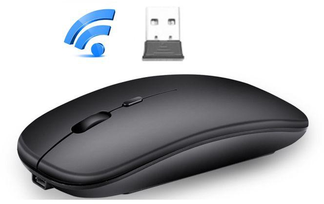 Jelly Comb Rechargeable Wireless Mouse Bluetooth