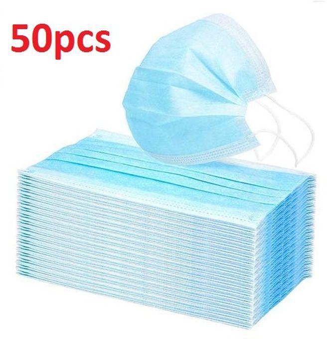 Ce DISPOSABLE PROTECTIVE SURGICAL FACE MASK 50pics