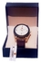 Lookworld Men Casual Brown Date Function Sleek Leather Wristwatch- LKW Series