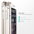 كيسولوجي ايفون 6 اس بلس / 6 بلس ‫‫‫كفر بمبر اطار ذهبي Caseology iPhone 6s plus Case Gold