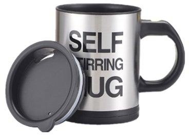 Automatic Self Stirring Coffee Mug Black 10x10x13centimeter