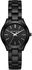 Michael Kors Women's Mini Slim Runway Ion Stainless Steel Watch MK3587 (Black)