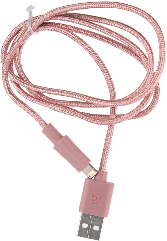 Griffin Core Range 1m Charge/Sync Lightning Cable, Rose Gold