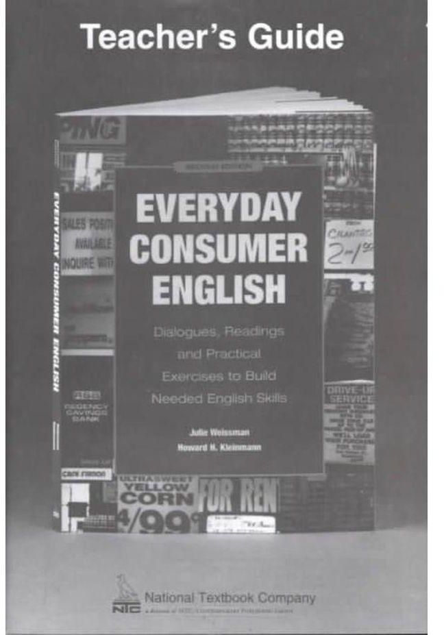 Mcgraw Hill Everyday Consumer English Teacher s Guide Ed 2
