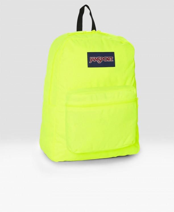 Neon Yellow Exposed Backpack