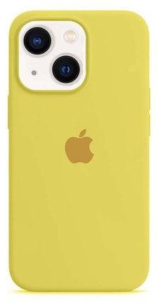 غطاء سيليكون لجهاز iPhone 13 Mini 5.4 بوصة أصفر