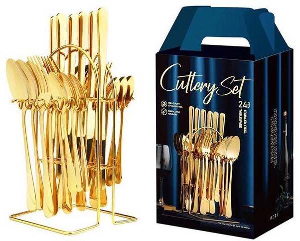 24 Piece High Quality Cutlery Set