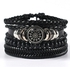 Luxury Leisure Braided Adjustable Leather Bracelet