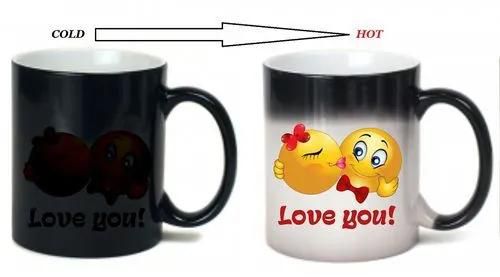 Generic Valentine's day Surprise magic colour changing Mug