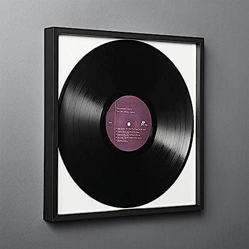 Vinyl Records Record Album Frame (Black)