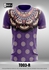 T003 Batik Songket Sublimation Round Neck Short Sleeve T-shirt - 10 Sizes (As Picture)