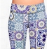 Arabesque Mosaique Pant Blue