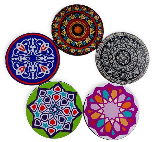 Ramadan Cup Coasters - 5 Pcs