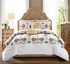 Luxury Comforter 8 Pcs Set By Valentini, King Size, Blaire